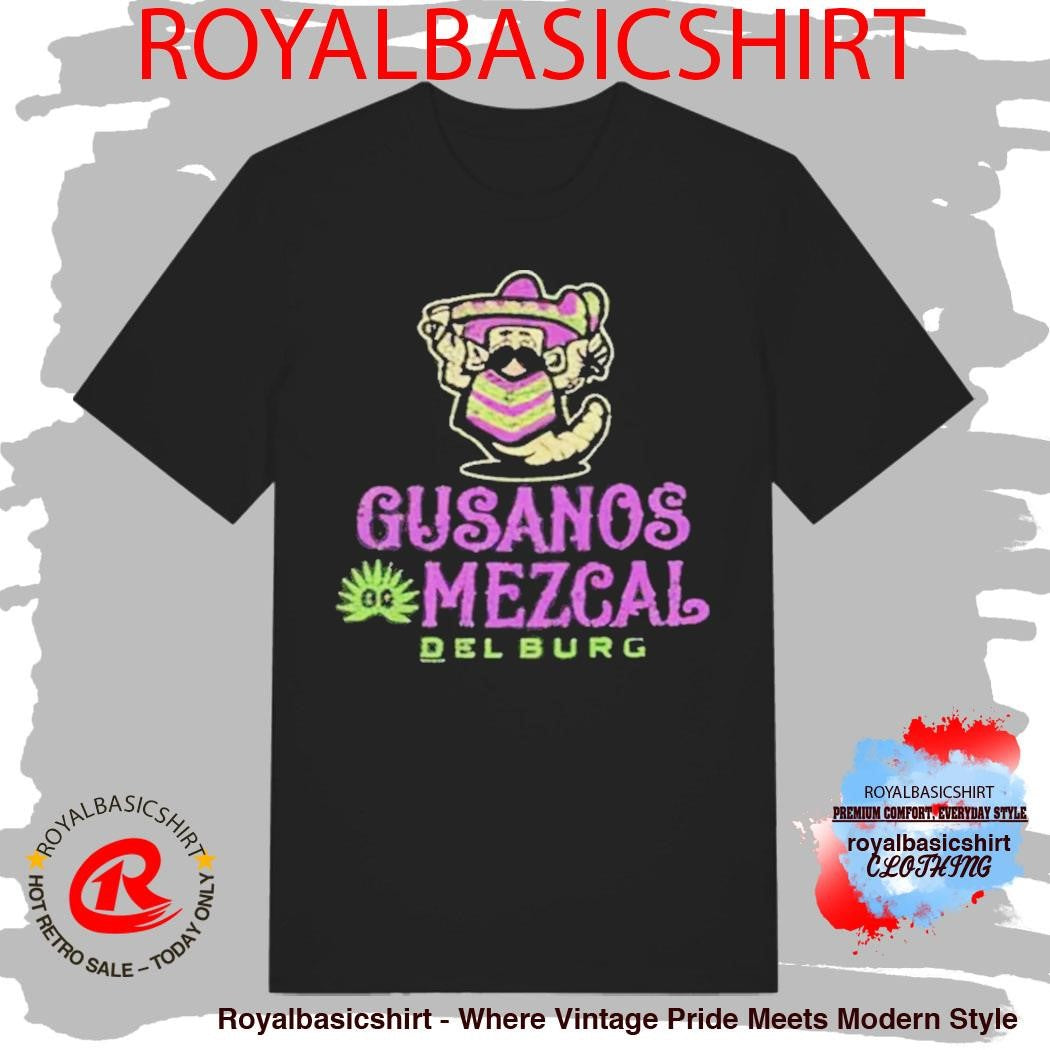 Hub City Spartanburgers Gusanos Mezcal Del Burg Shirt