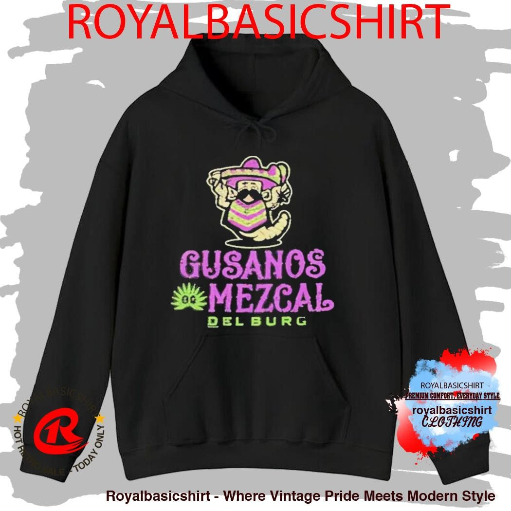 Hub City Spartanburgers Gusanos Mezcal Del Burg Shirt