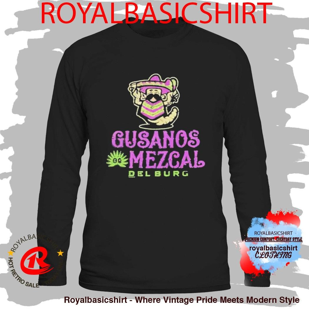 Hub City Spartanburgers Gusanos Mezcal Del Burg Shirt
