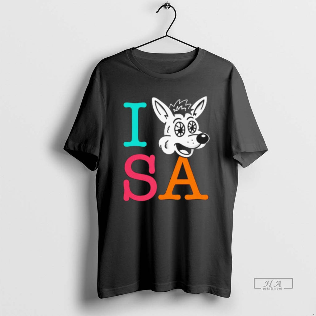 Official I Love Sa Coyote Spurs Basketball
