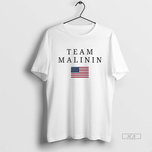 Official Ilia Malinin Team Malinin Usa American Flag