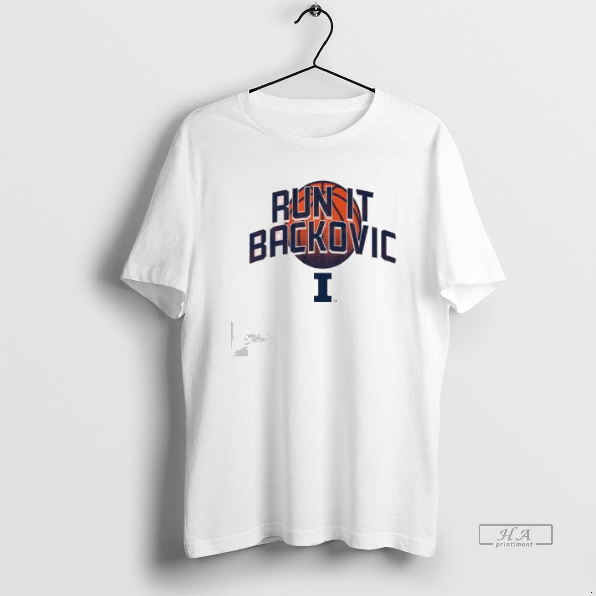 Official Illinois Basketball Run It Backovic