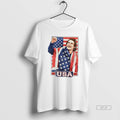 Official Jack Hughes Usa Gold Hockey Teet Tee