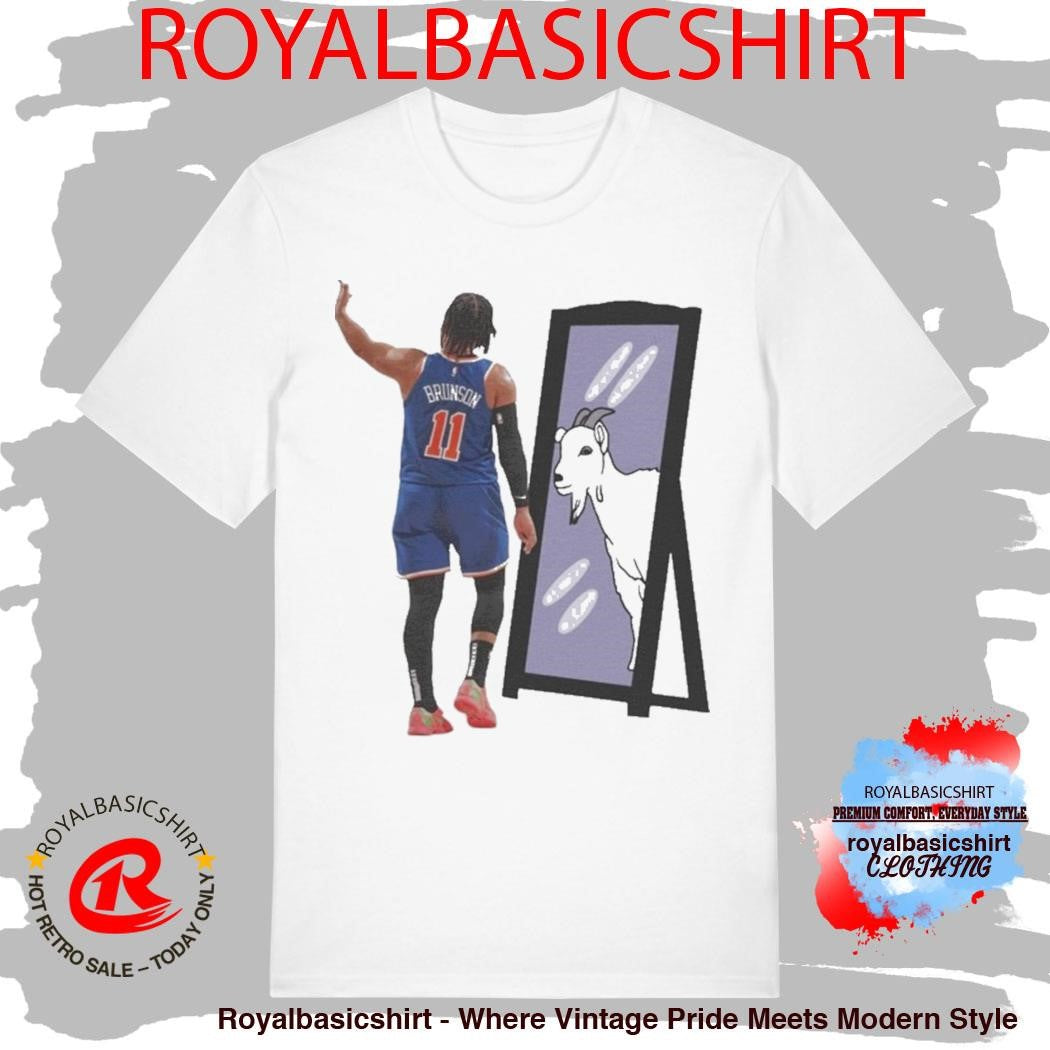 Jalen Brunson Goat Mirror Shirt