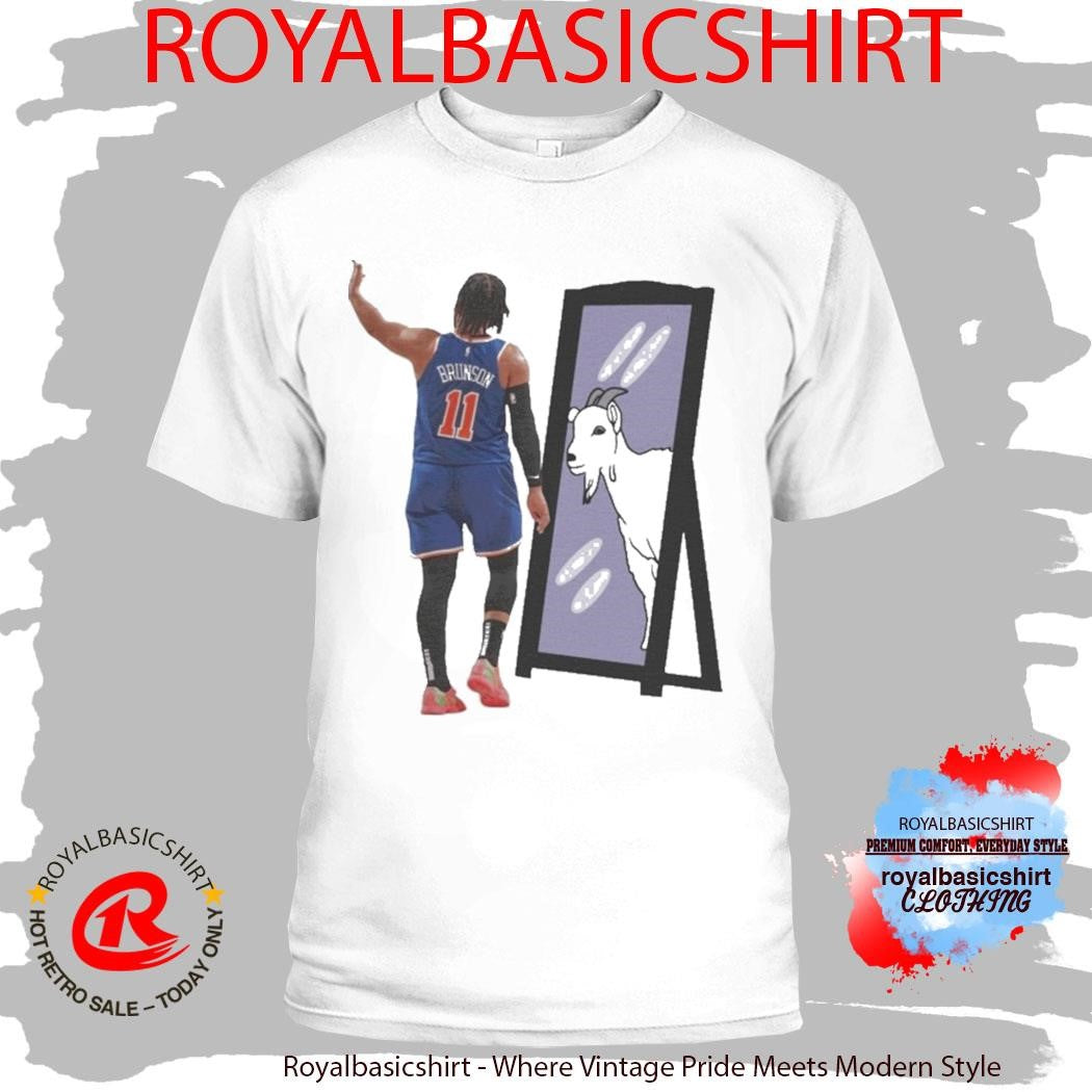 Jalen Brunson Goat Mirror Shirt