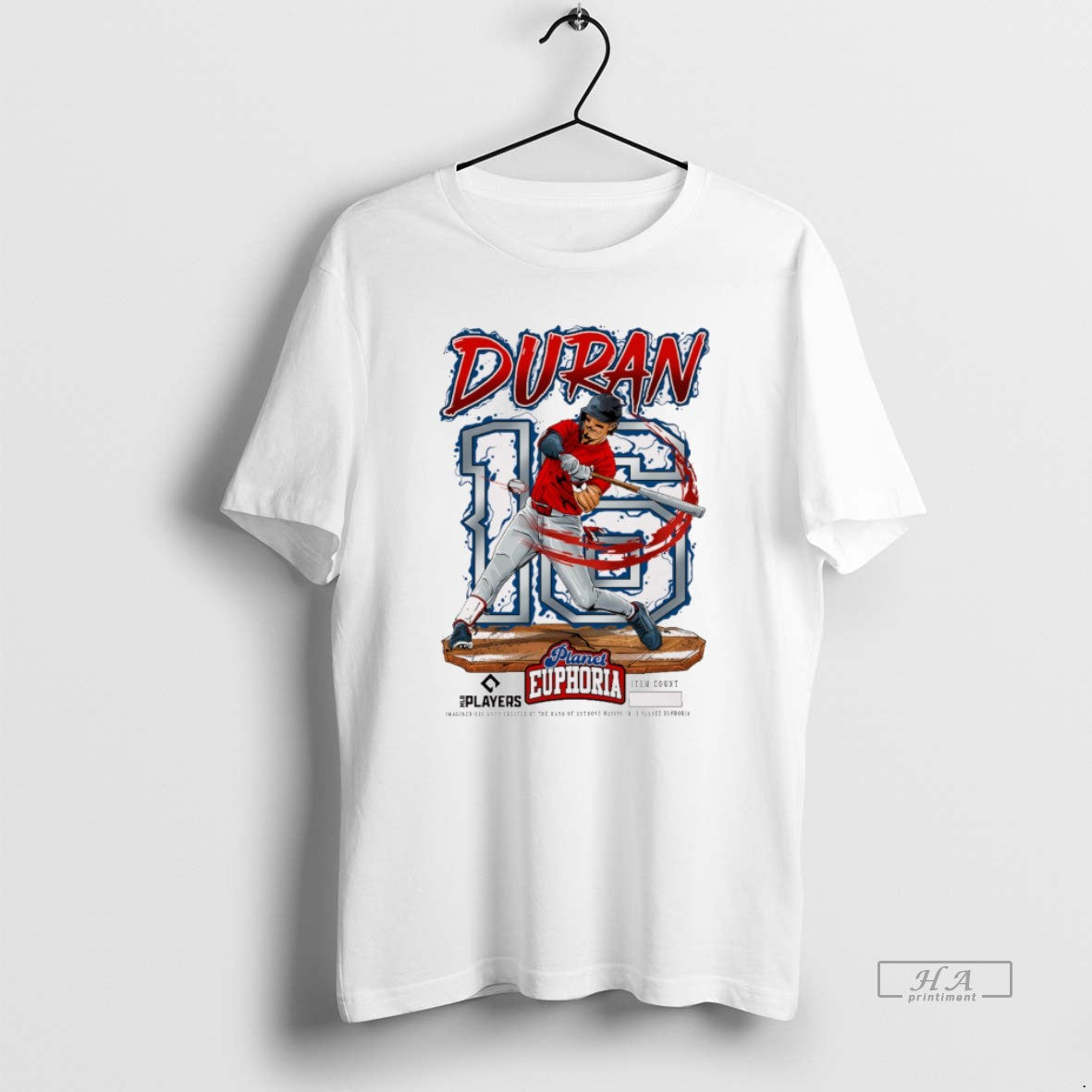 Official Jarren Duran V2 Boston Red Sox Mlb 2026 Planet Euphoria Art