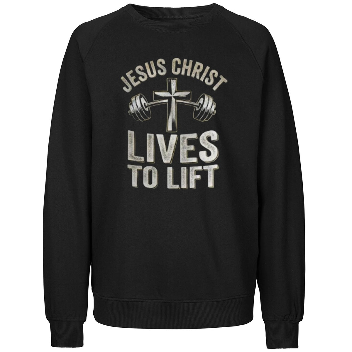 Jesus Christ Lives To Lift Gym Shirt