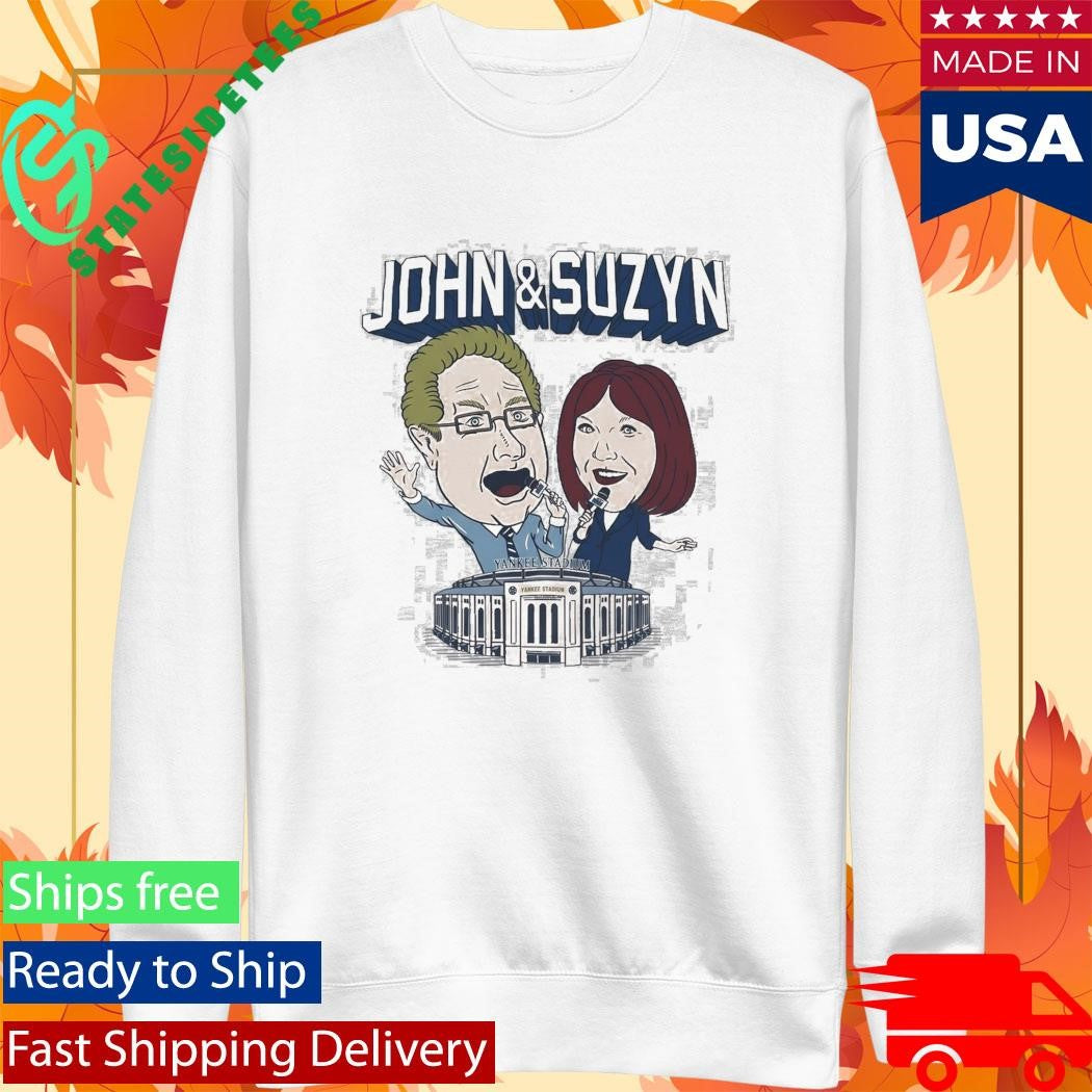 John Sterling And Suzyn Waldman Yankees WFAN Shirt
