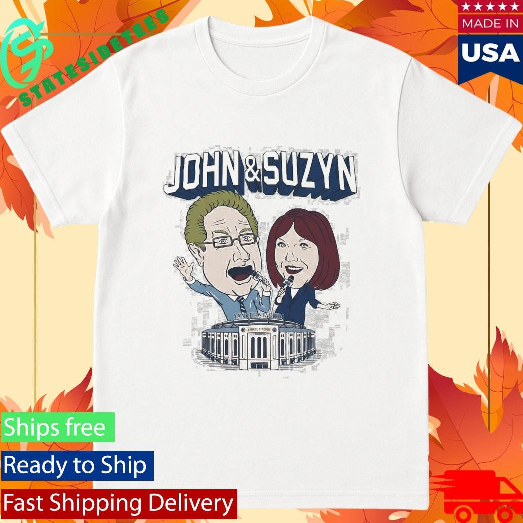 John Sterling And Suzyn Waldman Yankees WFAN Shirt