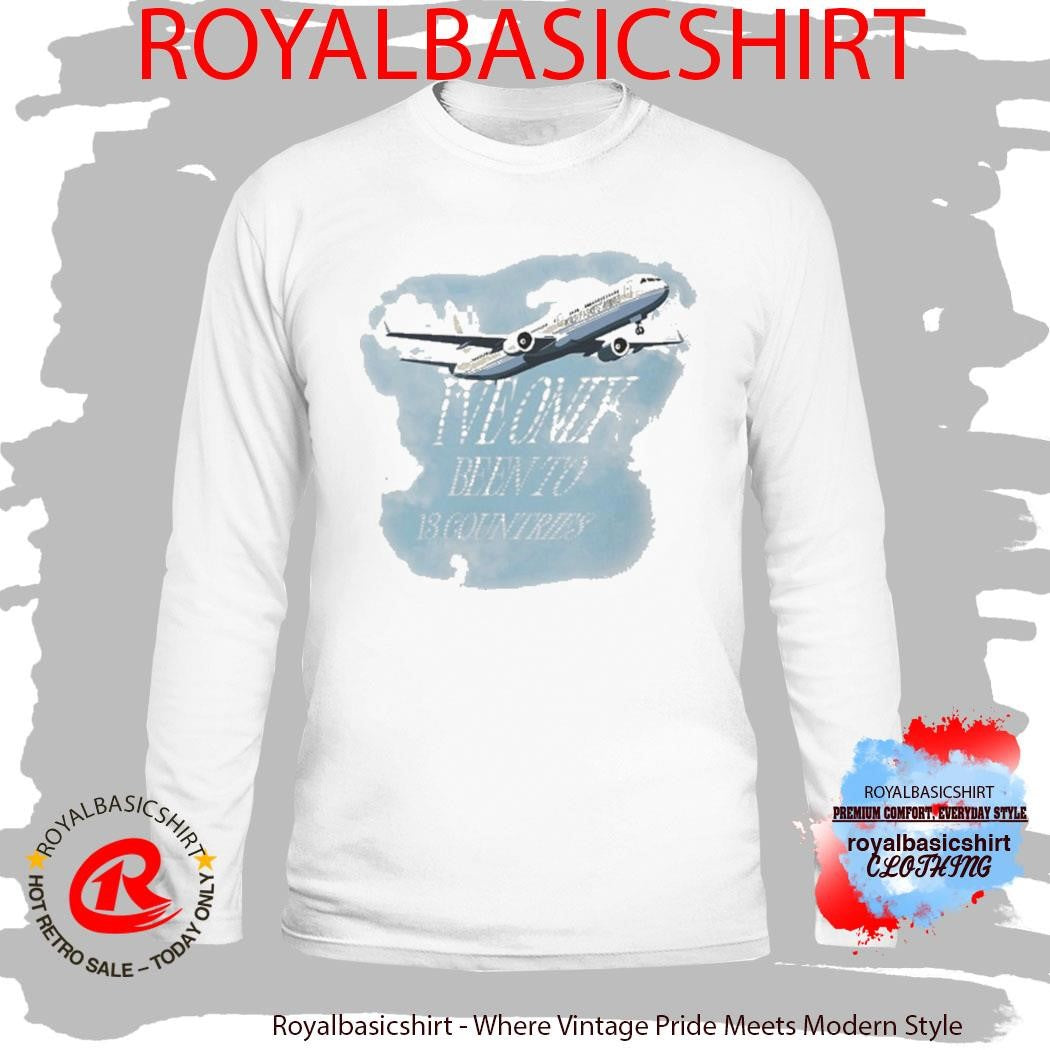 Josh Block I’ve Only Been To 13 Countries Planet Shirt
