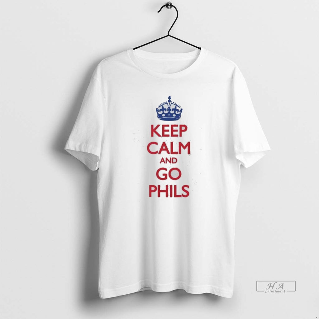 Official Keep Calm And Go Phils Crown Logo
