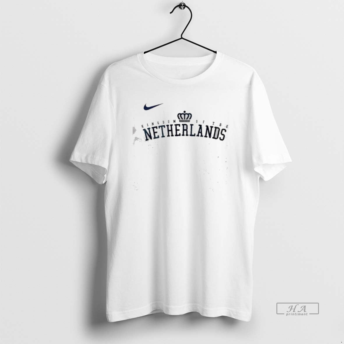 Official Kingdom Of The Netherlands Crown Logo Swoosh