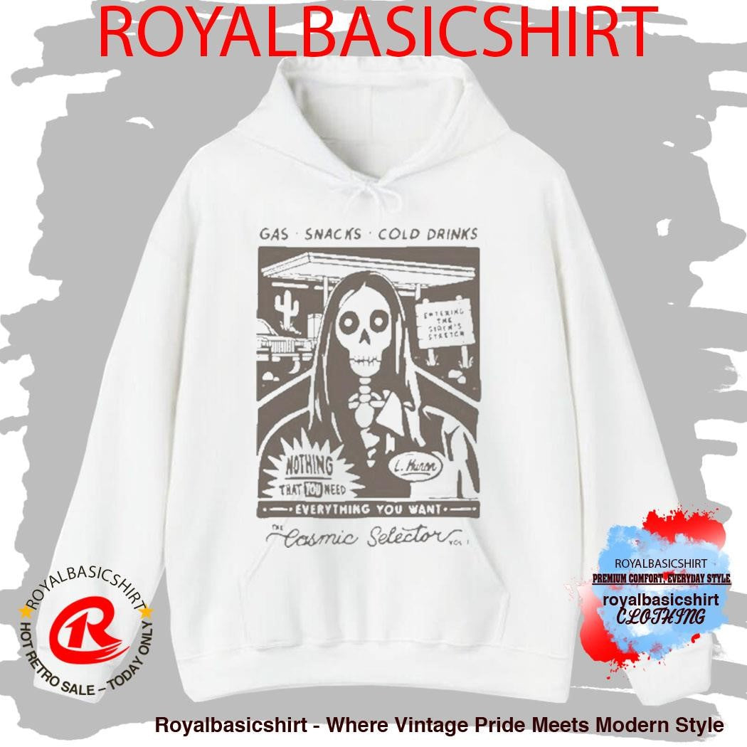 Lord Huron Gas Snacks Cold Drinks Nothing That You Need Everything You Want The Cosmic Selector Vol.1 Shirt