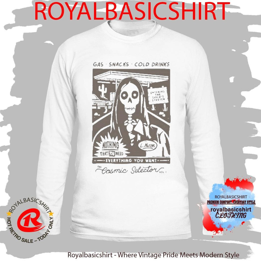 Lord Huron Gas Snacks Cold Drinks Nothing That You Need Everything You Want The Cosmic Selector Vol.1 Shirt