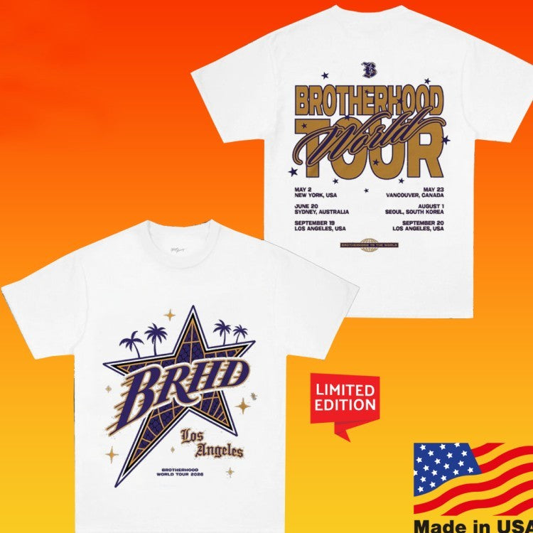 Los Angeles Brotherhood World Tour 2026 Shirt