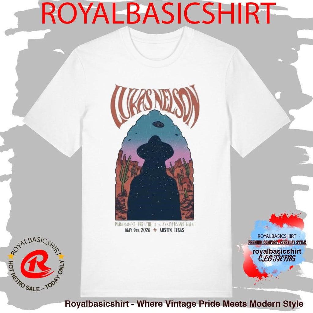 Lukas Nelson 5.9.2026 Austin TX Poster Shirt