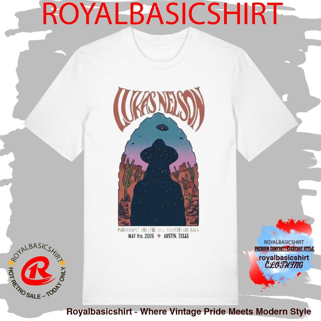 Lukas Nelson 5.9.2026 Austin TX Poster Shirt