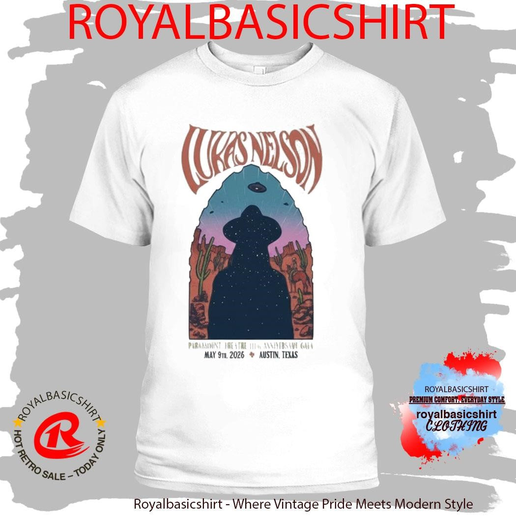 Lukas Nelson 5.9.2026 Austin TX Poster Shirt