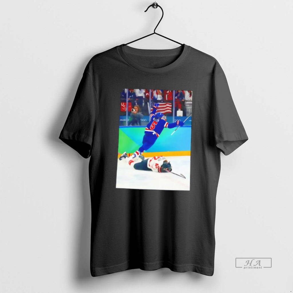 Official Megan Keller Ot Goal Usa Womens Hockey Tee