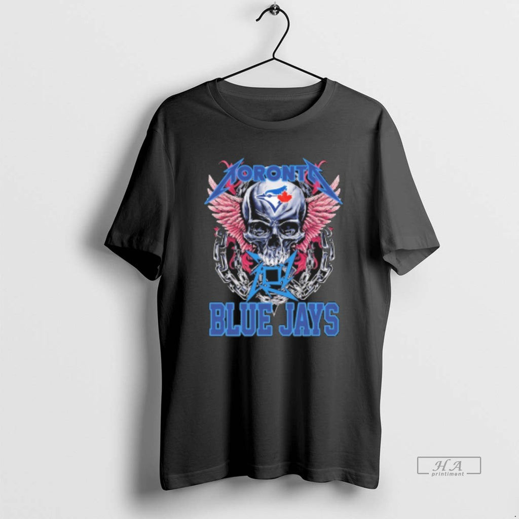 Official Metallica Skull X Toronto Blue Jays Baseball