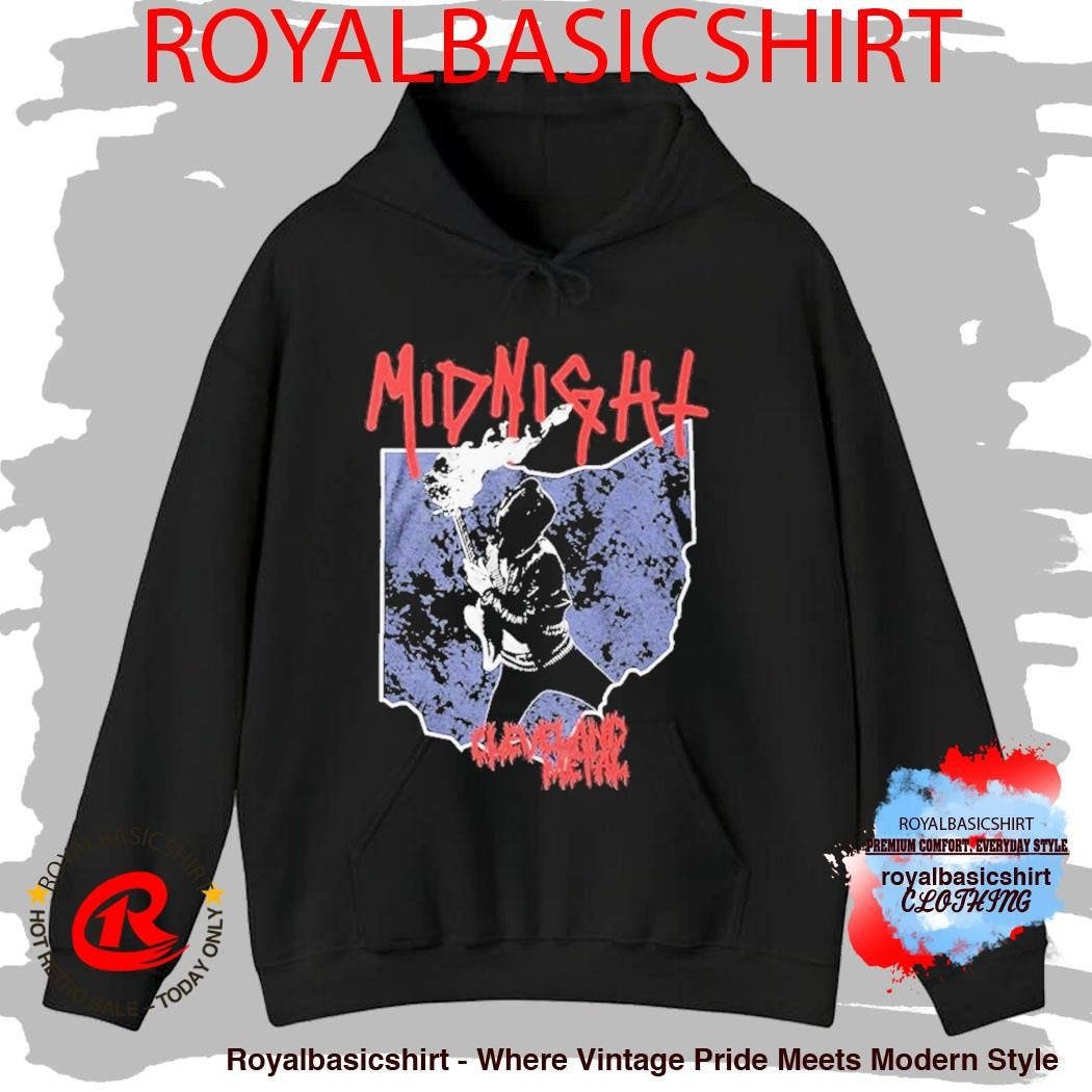 Midnight Cleveland Metal Shirt