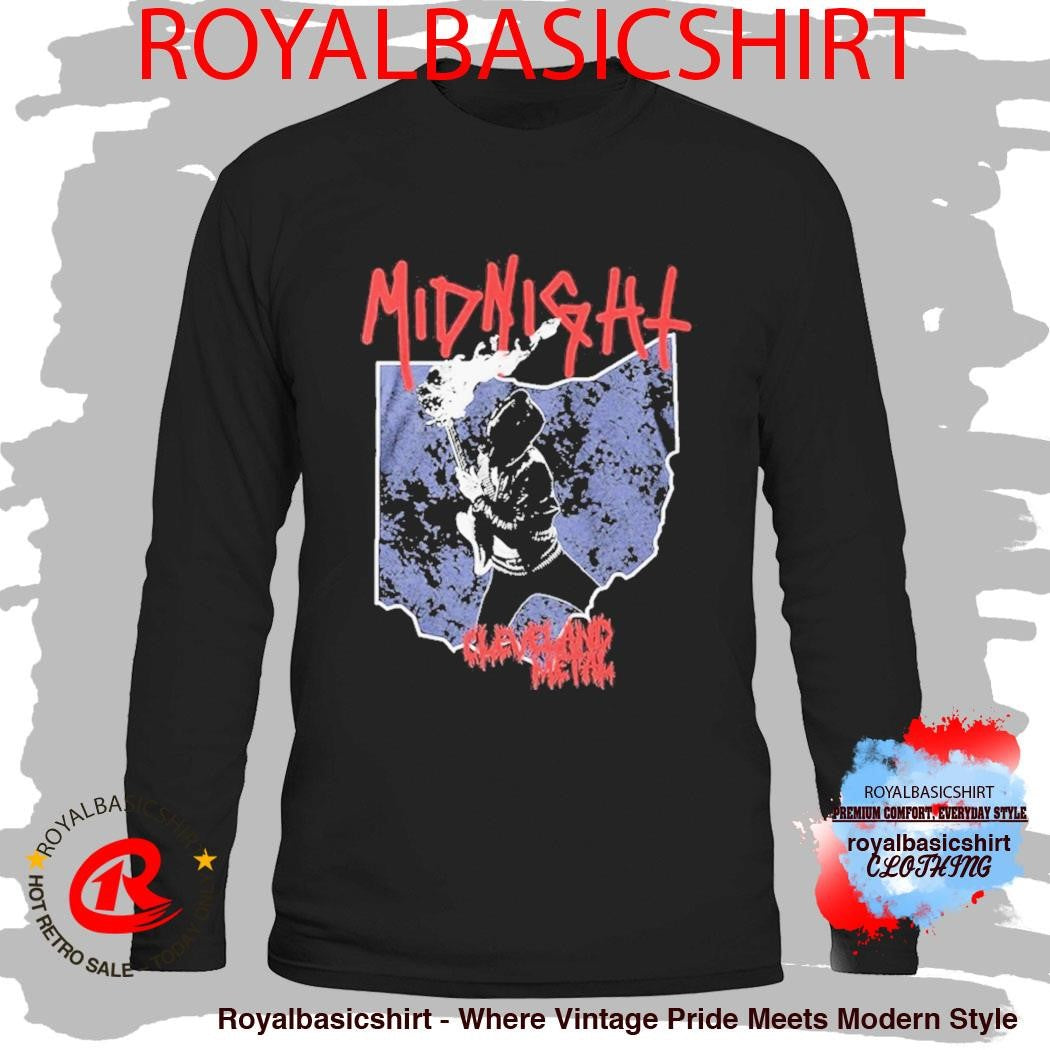 Midnight Cleveland Metal Shirt