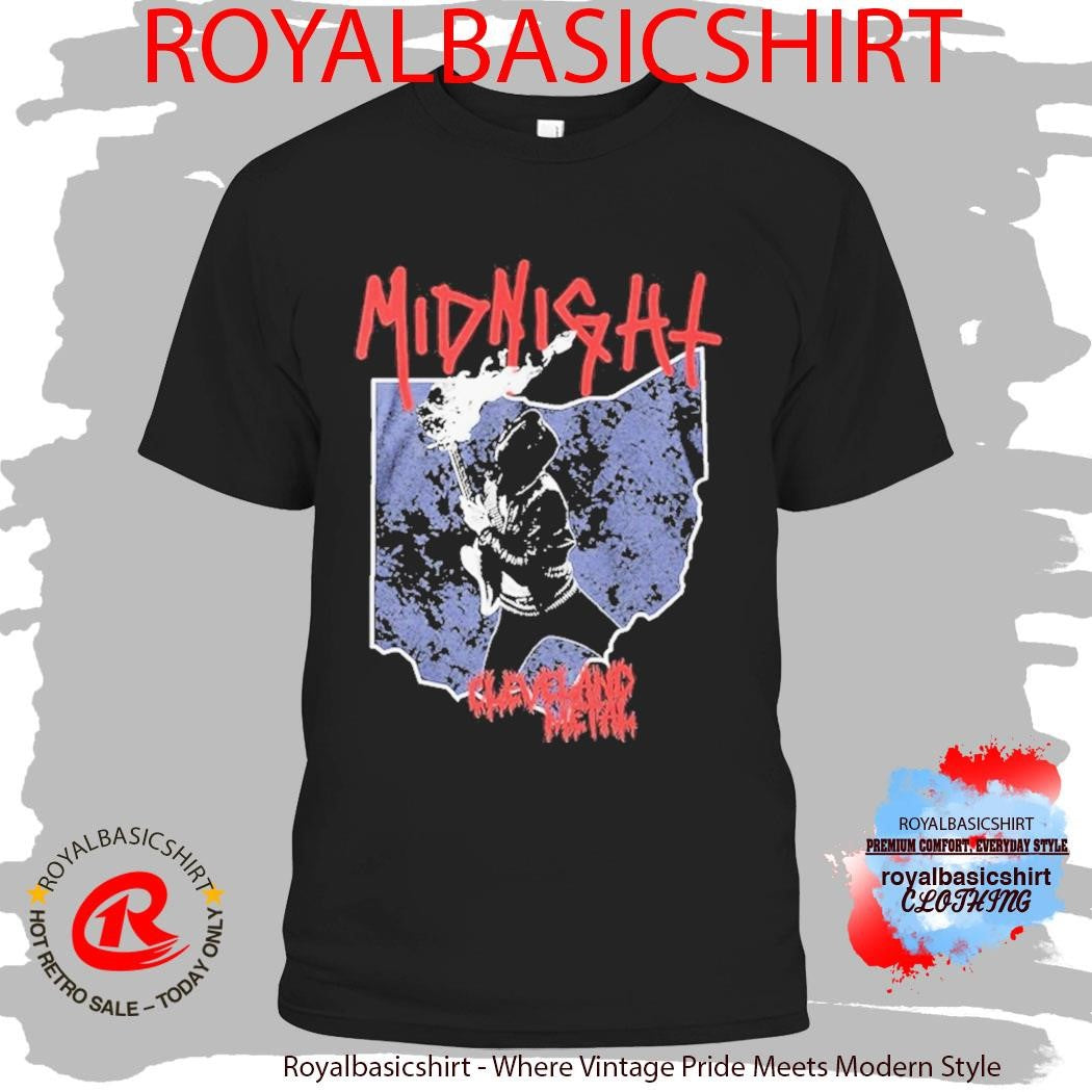 Midnight Cleveland Metal Shirt