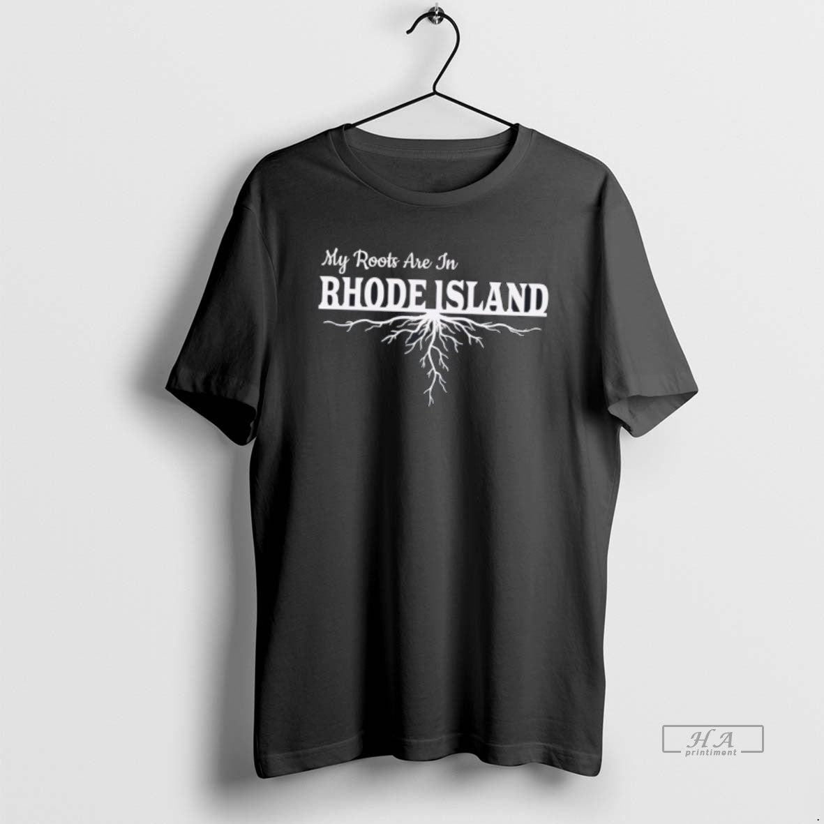 Official My Roots Are In Rhode Island Tee