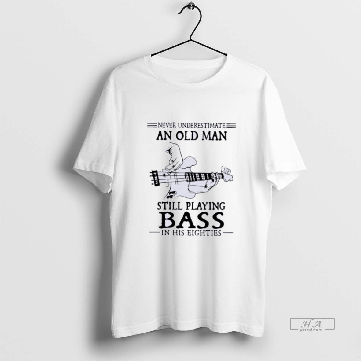 Official Never Underestimate An Old Man Still Playing Bass In His Eighties