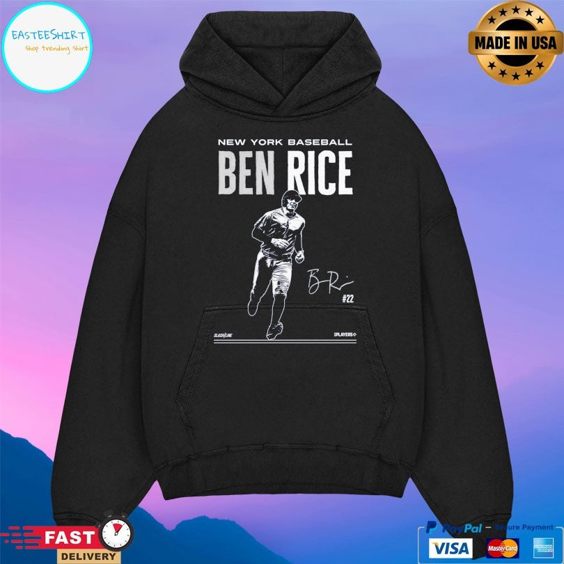 New York Baseball Ben Rice #22 New York Yankees T-shirt