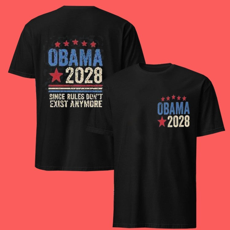 Obama 2028 Since Rules Don’t Exist Anymore Shirt