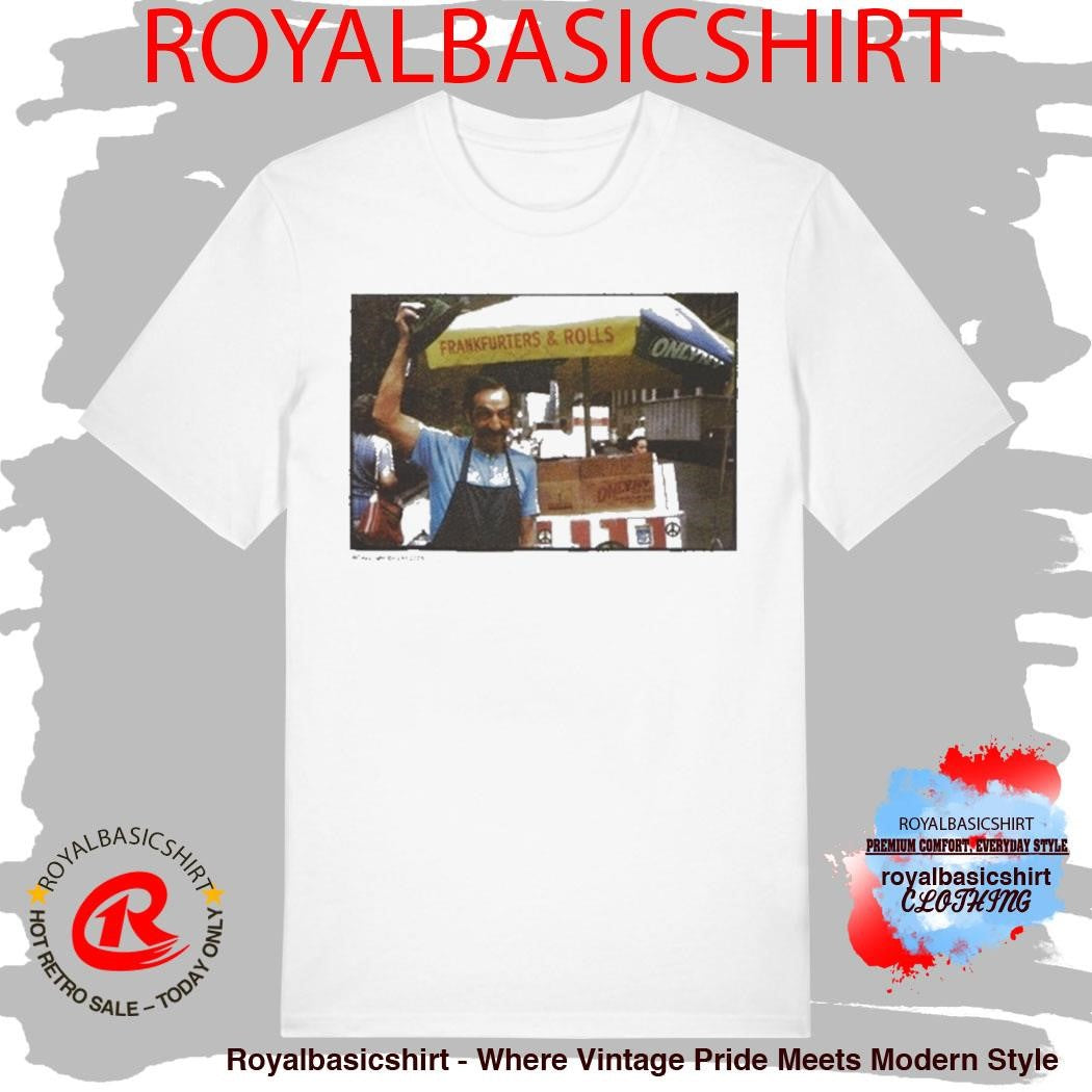 Only NY Frankfurters And Rolls Hot Dog Stand Photograph Shirt