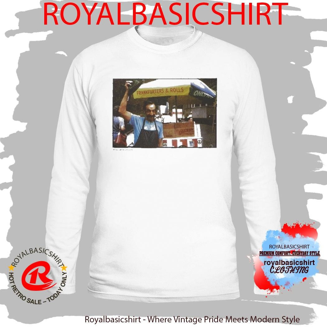 Only NY Frankfurters And Rolls Hot Dog Stand Photograph Shirt