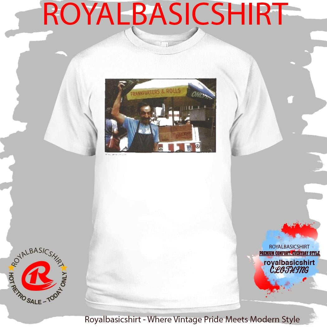 Only NY Frankfurters And Rolls Hot Dog Stand Photograph Shirt