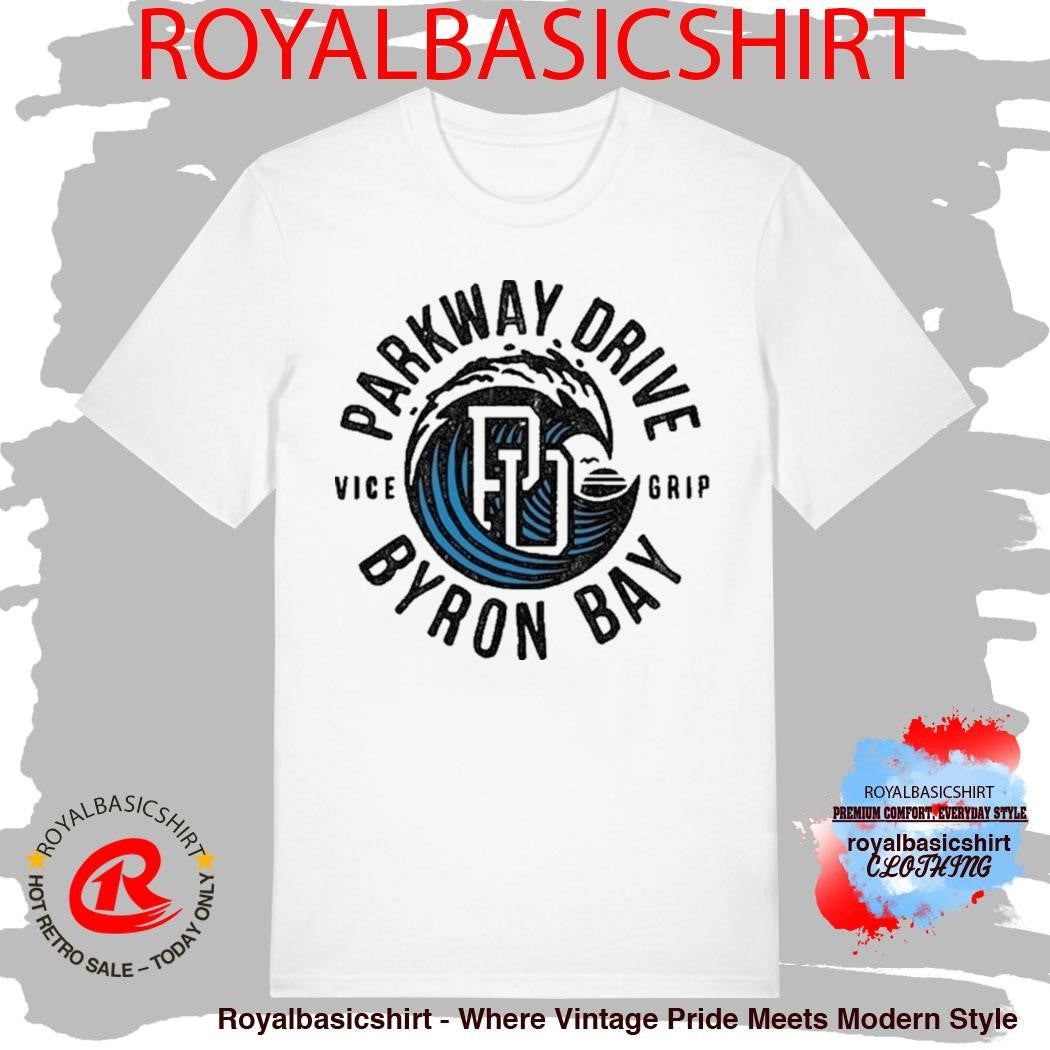 Parkway Drive Byron Bay Vice Grip Wave Shirt