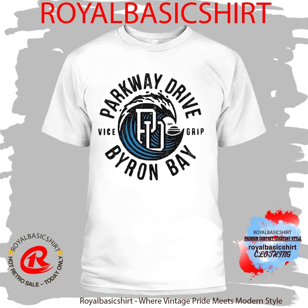 Parkway Drive Byron Bay Vice Grip Wave Shirt