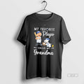 Official Peanuts New York Yankees My Favorite Player Calls Me Grandma