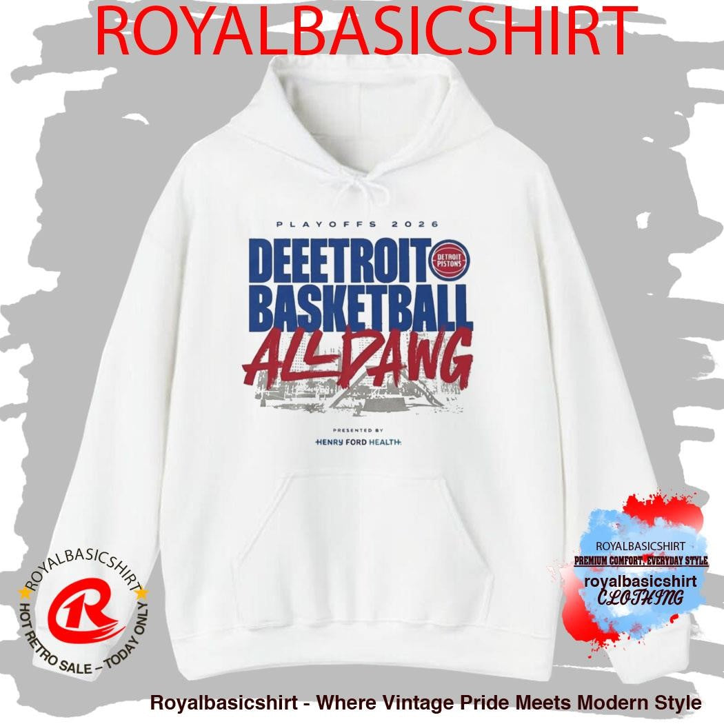Playoffs 2026 Deeetroit Basketball All Dawg Shirt