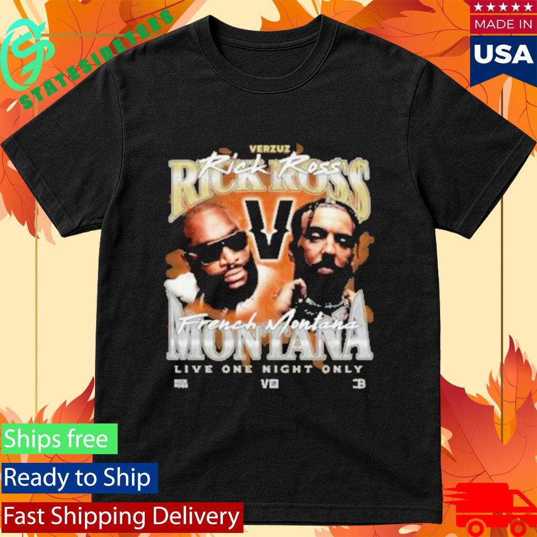 Rick Ross X French Montana X Verzuz Ross & Montana Verzuz Shirt