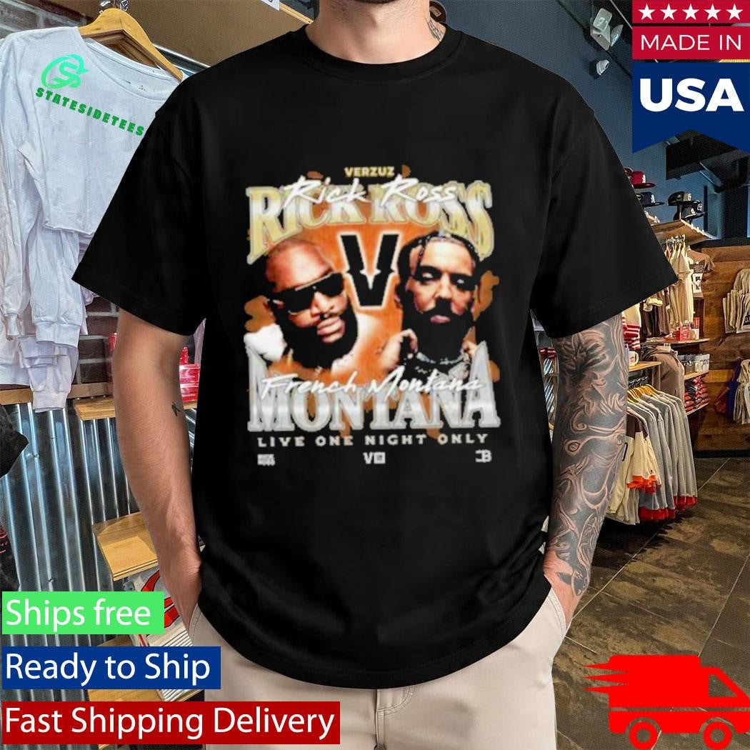 Rick Ross X French Montana X Verzuz Ross & Montana Verzuz Shirt