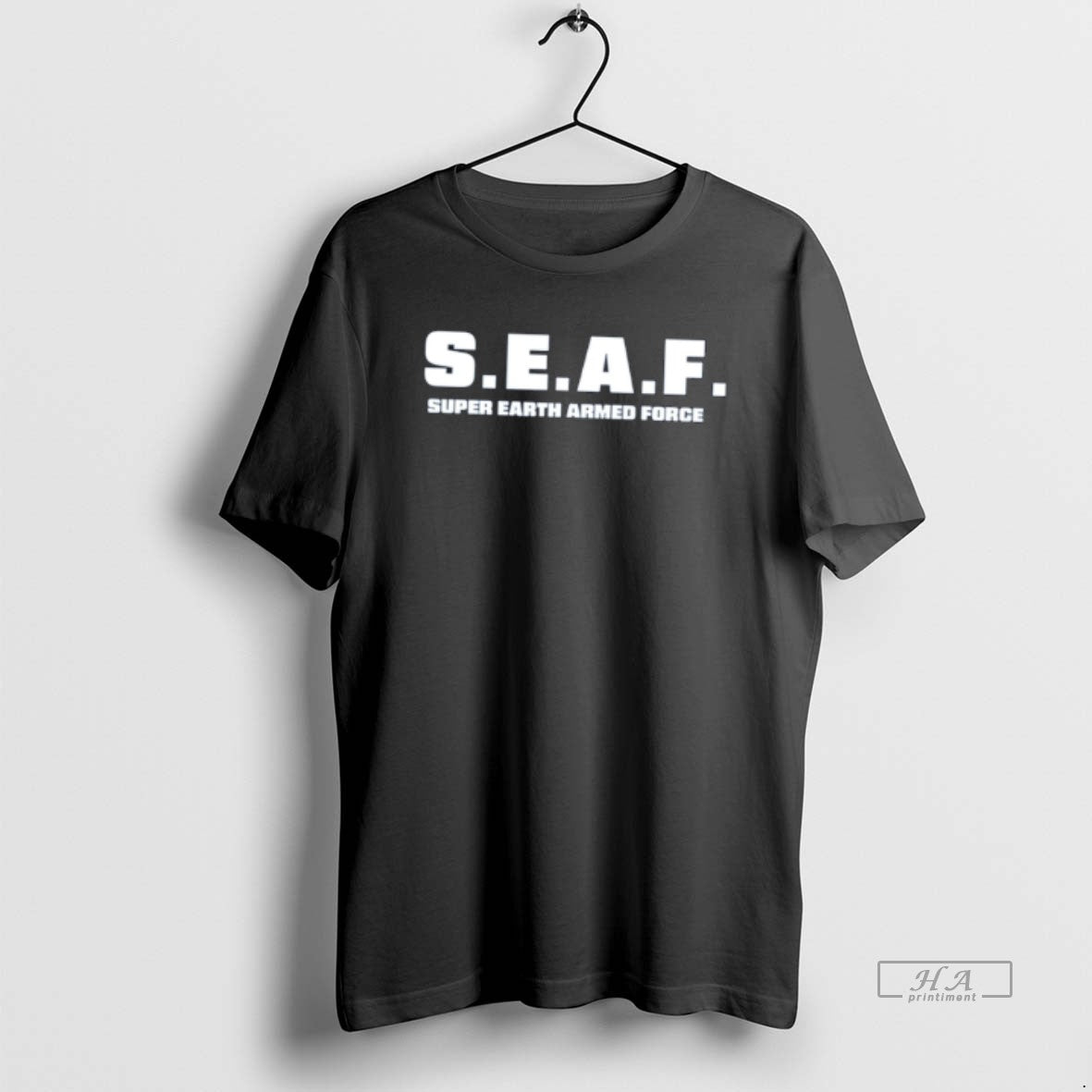 Official Seaf Super Earth Armed Forces Tee