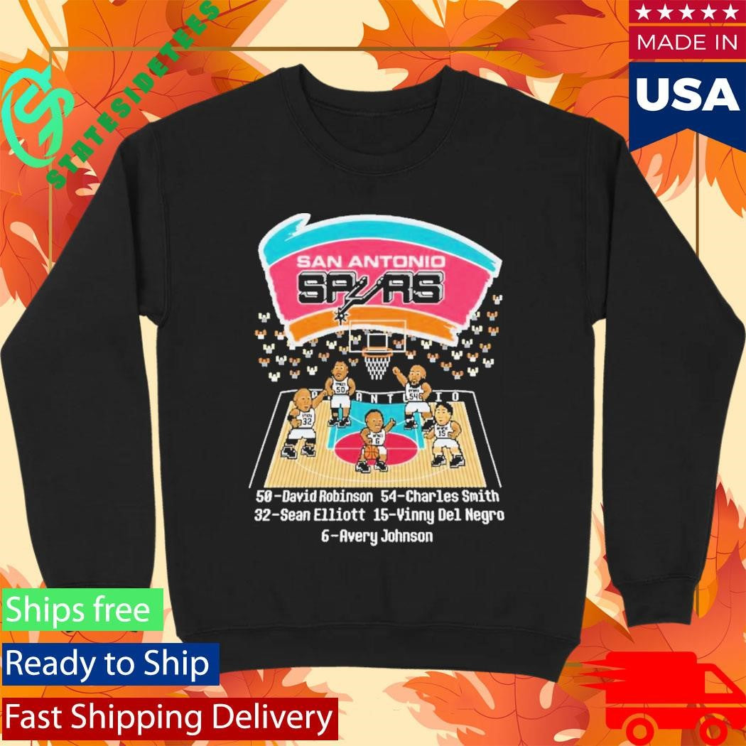 San Antonio Spurs Caricature 8 Bit Shirt