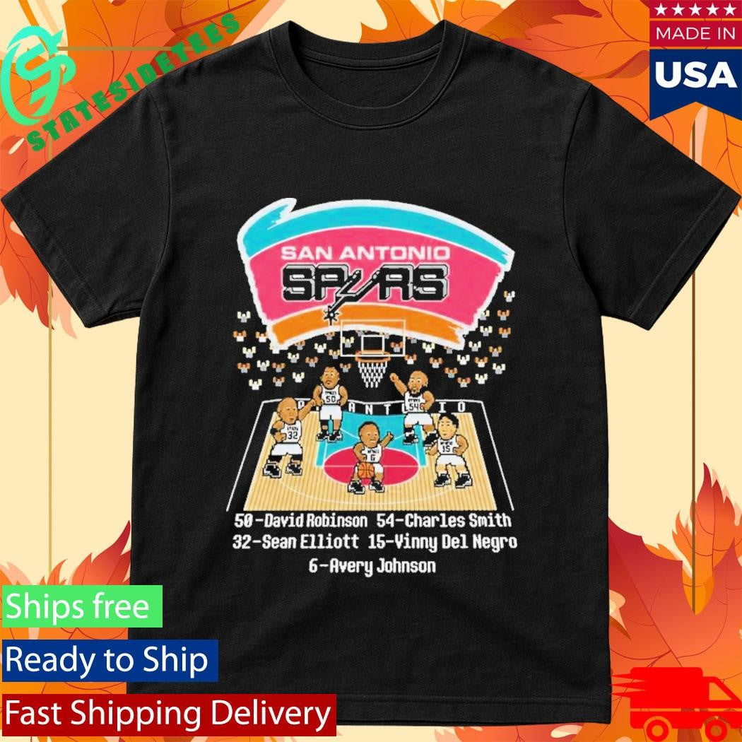 San Antonio Spurs Caricature 8 Bit Shirt