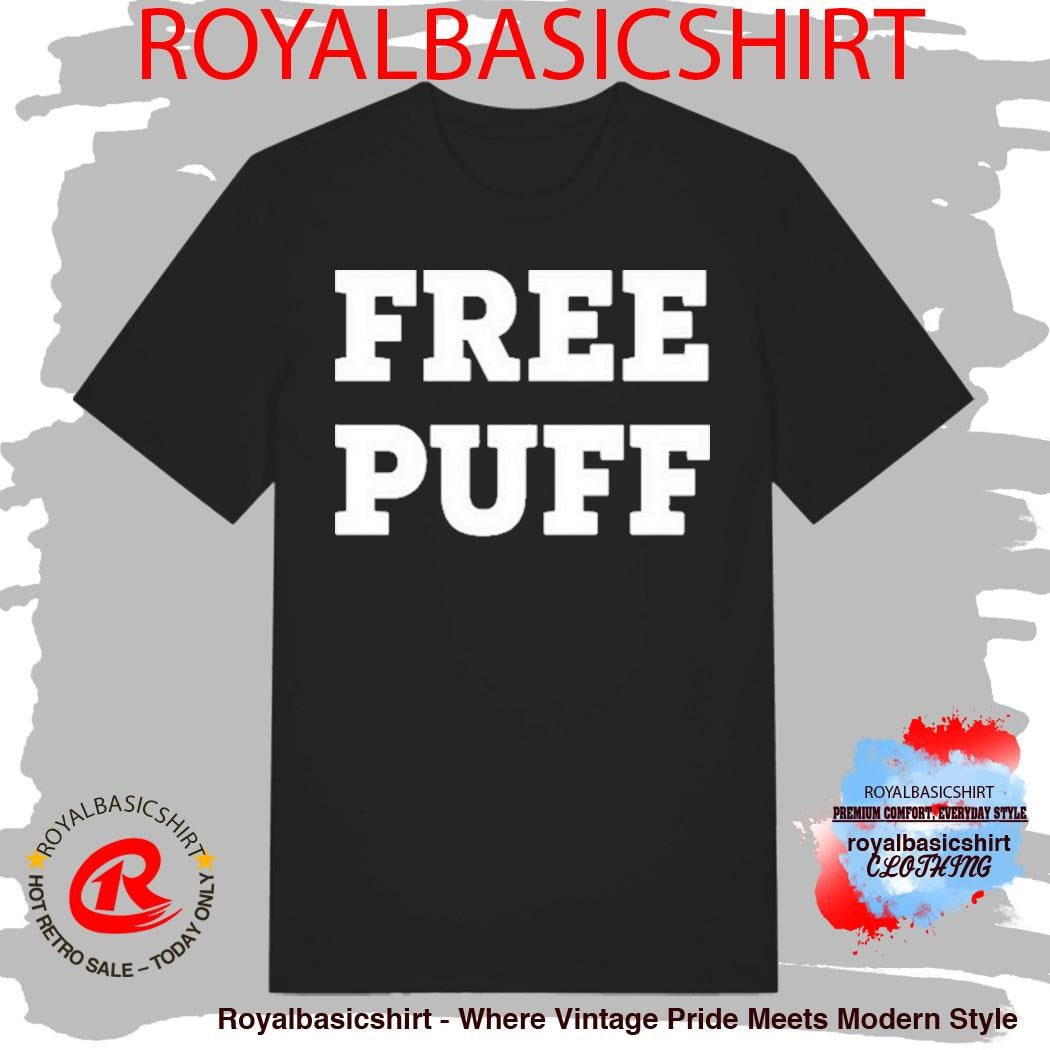 Sean Combs Diddy Wearing Free Puff Shirt