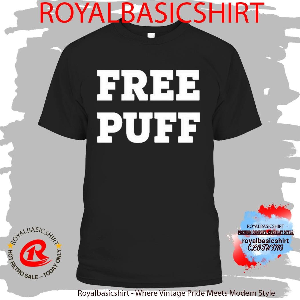 Sean Combs Diddy Wearing Free Puff Shirt