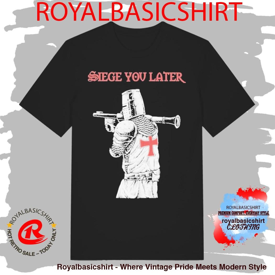 Siege You Later Threat Llama Shirt