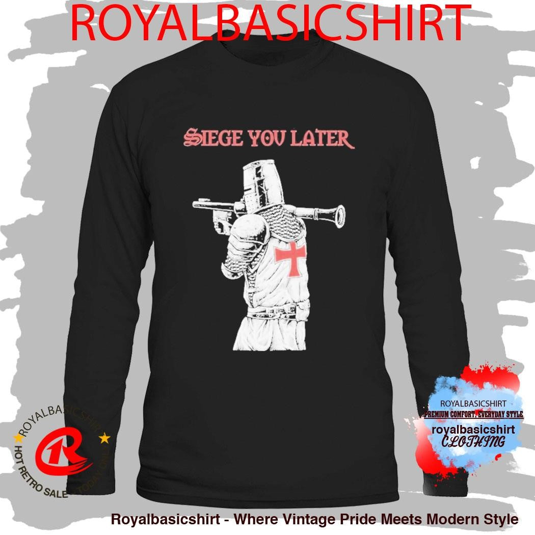 Siege You Later Threat Llama Shirt