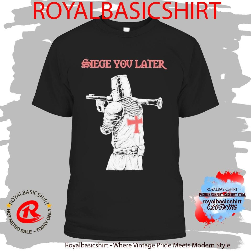 Siege You Later Threat Llama Shirt