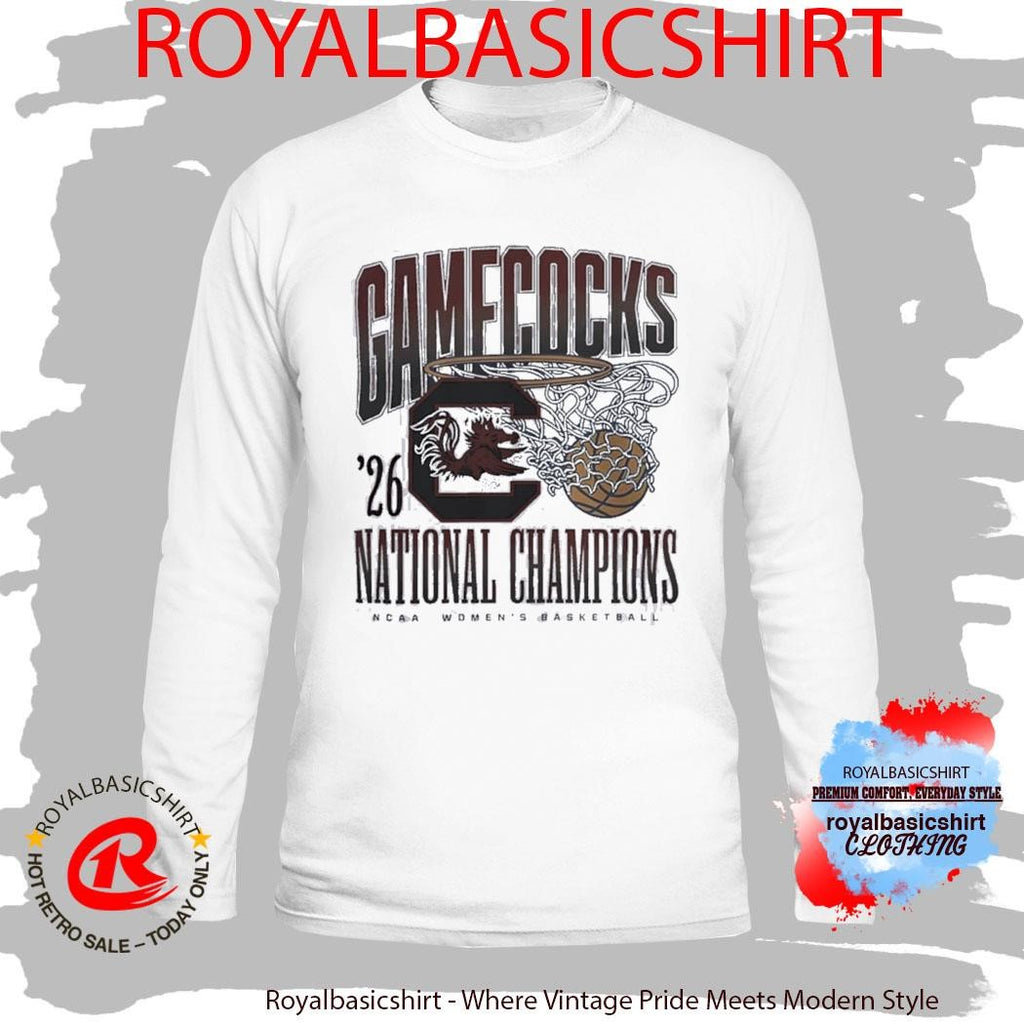 South Carolina Gamecocks 2026 Women’s National Champions Shirt