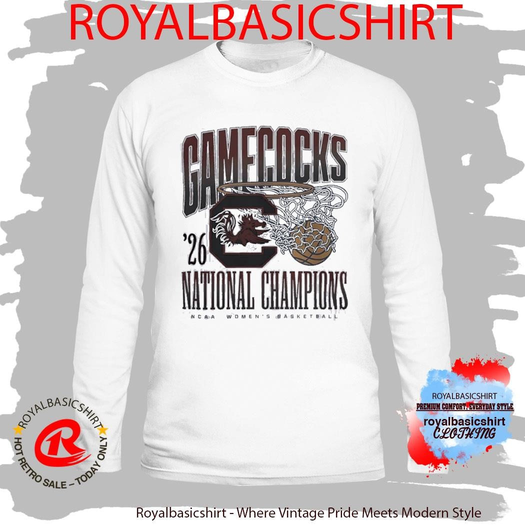 South Carolina Gamecocks 2026 Women’s National Champions Shirt